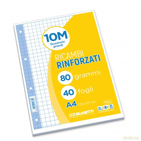 Ricambi A4 Quadri 10mm 40ff