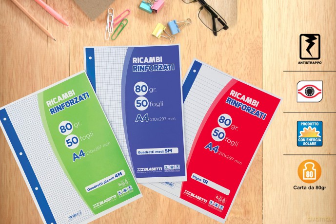 Ricambi A4 Righe 0a 40ff