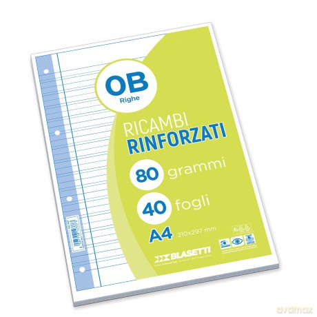 Ricambi A4 Righe 0b 40ff