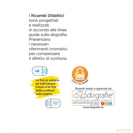 Ricambi Didattici A4 0b 40ff 100gr