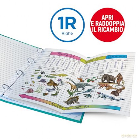 Ricambi Rinf Doppi A4 1r 15ff 100gr