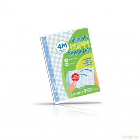 Ricambi Rinf Doppi A4 4m 15ff 100gr