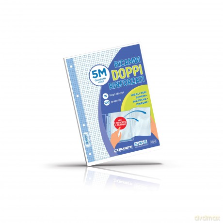Ricambi Rinf Doppi A4 5m 15ff 100gr
