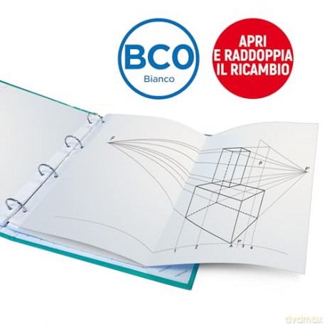 Ricambi Rinf Doppi A4 Bco 15ff 100g