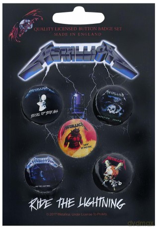 Ride The Lightning (Button Badge Set)