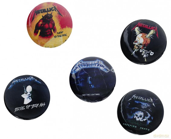 Ride The Lightning (Button Badge Set)