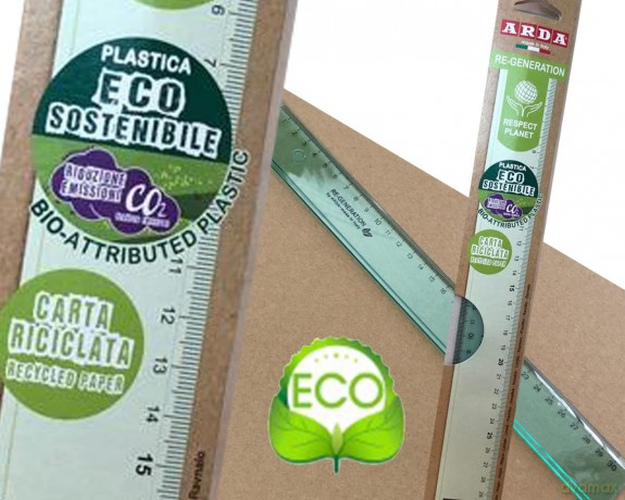 Riga 30cm Plastica Eco Sostenibile