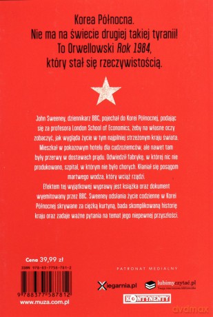Korea Północna. Tajna misja w kraju wielkiego blefu - Sweeney John [KSIĄŻKA]