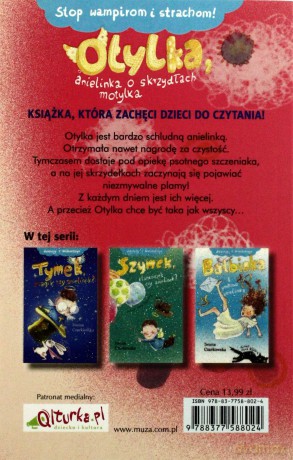 Otylka, anielinka o skrzydłach motylka - Czarkowska Iwona [KSIĄŻKA]