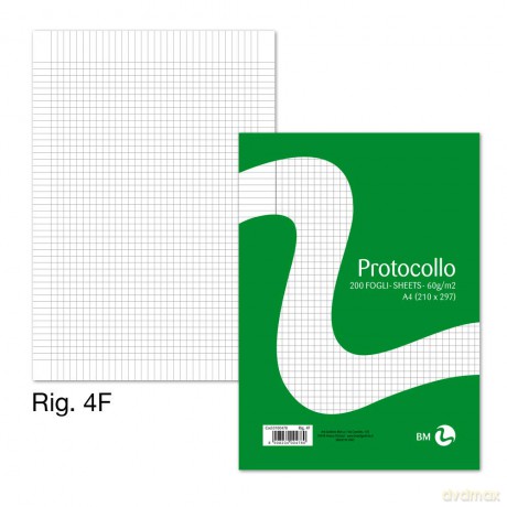 Risma 200ff Protoc.A4 60gr Rig 4f
