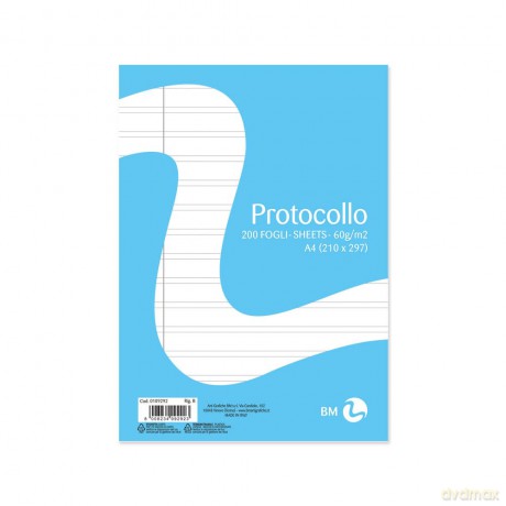 Risma Carta Protoc.A4 60gr Rig B