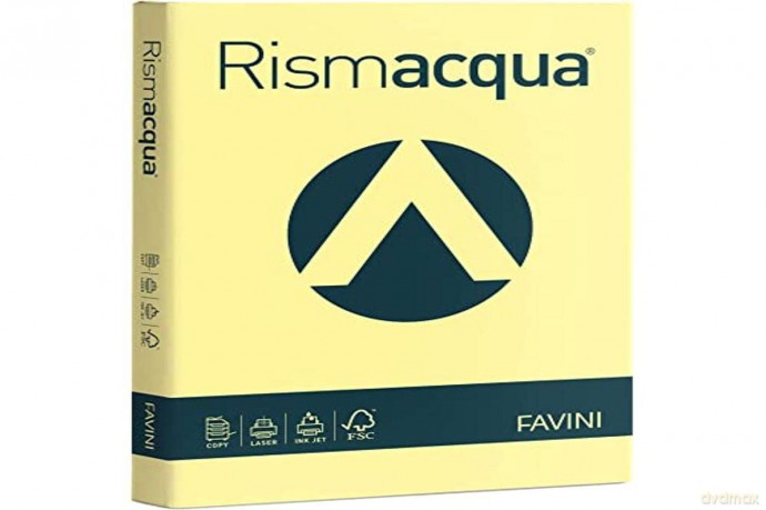 Rismacqua A4 140g Giallochiaro 200f