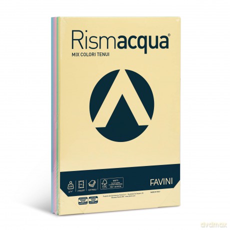 Rismacqua200 Mix 5 Colori Tenui A4