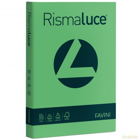 Rismaluce A4 140gr Verde 200ff