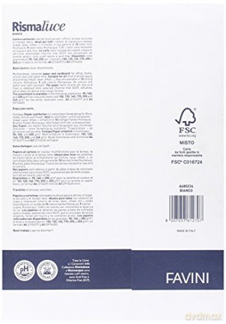 Rismaluce A4 170gr Bianco 150ff