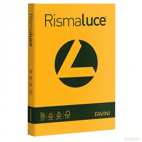 Rismaluce A4 200gr Giallo Oro 125ff