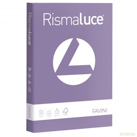 Rismaluce A4 200gr Violetto 125ff