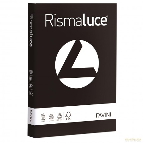 Rismaluce A4 90gr Nero 300ff