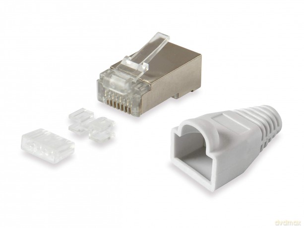 Rj45 Connector Stp Cat.6 With Inser