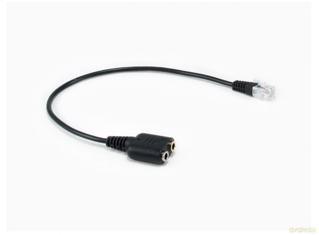 Rj9 To 3.5mm Headset Audio Adapter