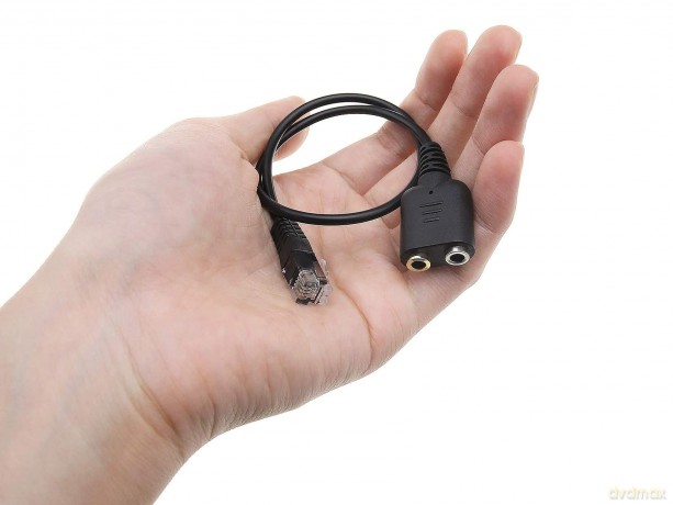 Rj9 To 3.5mm Headset Audio Adapter