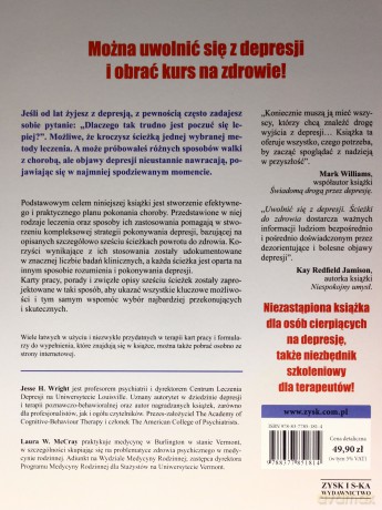 Uwolnić się z depresji. Ścieżki do zdrowia - Wright Jesse H., McCray Laura W. [KSIĄŻKA]