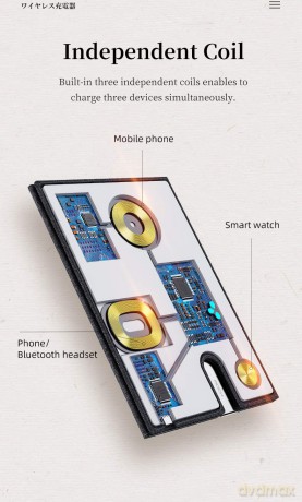 Rock - Caricatore Wireless 3 In 1