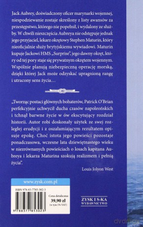 List kaperski - O`Brian Patrick [KSIĄŻKA]