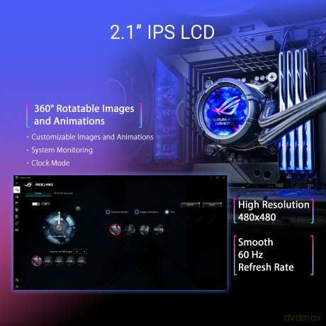 Rog Strix Lc Iii 360 Argb Lcd//Aio