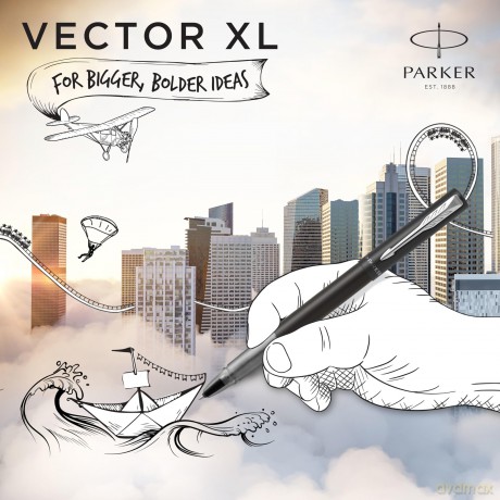 Roller Vector Xl Black