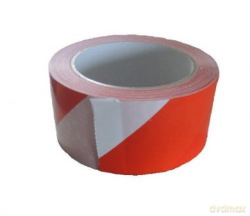 Rotolo Pvc Bianco/Rosso 50x66
