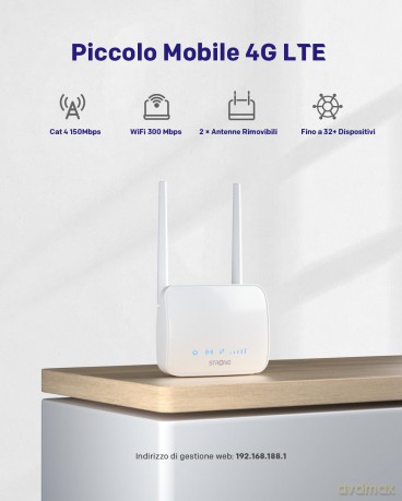 Router 4g Portatile 1lan