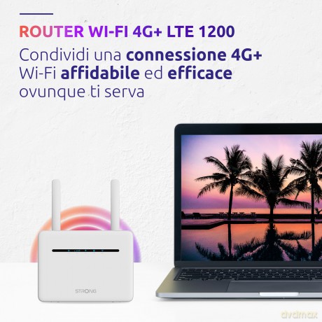 Router 4g Portatile 4lan 1200mbs