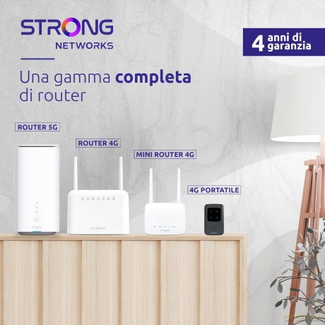 Router 4g Portatile 4lan 1200mbs