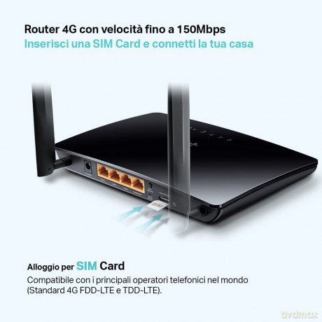 Router Tp-Link Tl-Mr6400 (Lt