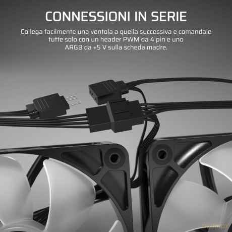Rs120 Argb 120mm Fan Single Pack