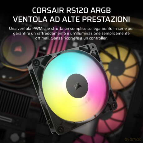 Rs120 Argb 120mm Fan Single Pack