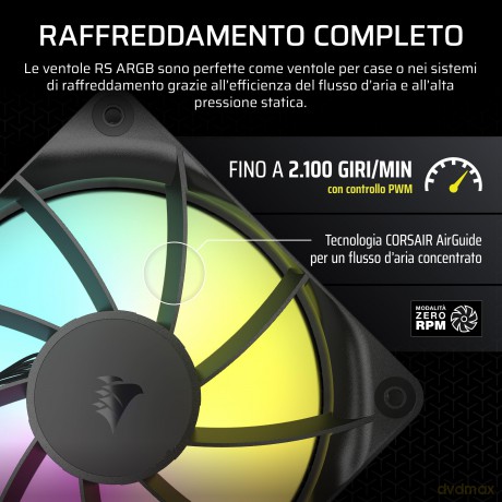 Rs120 Argb 120mm Fan Single Pack