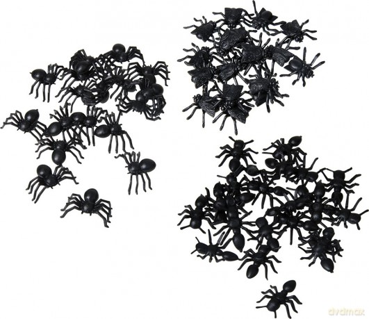 Rubies: Evil Creatures - Confezione Ragni Halloween (100 Pz) (Ragni, Formiche E Mosche)