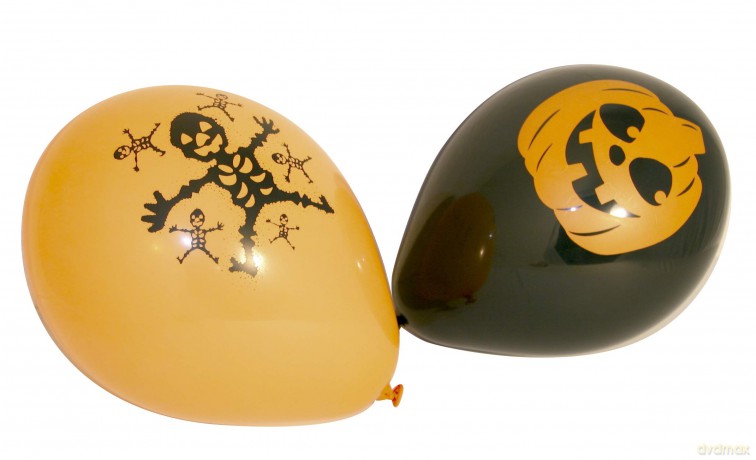 Rubies: Palloncini Decorati Halloween Ass. (10 Pz)