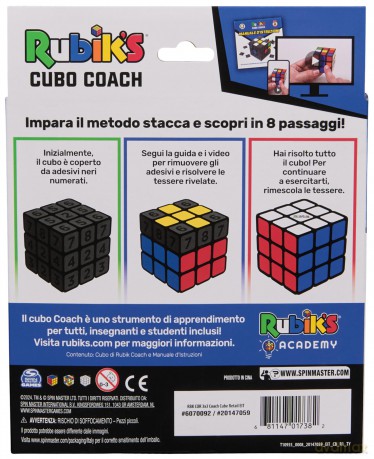 Rubik: Spin Master - Il Cubo 3x3 Coach