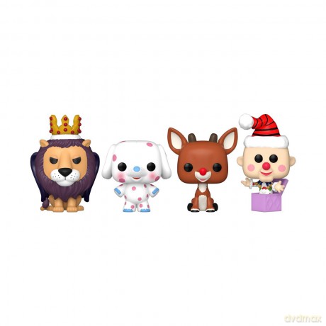 Rudolph - Pocket Pop 4 Pack - Tree Holiday