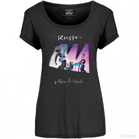 Rush Ladies Tee: Show of Hands (Scoop Neck) (Small)