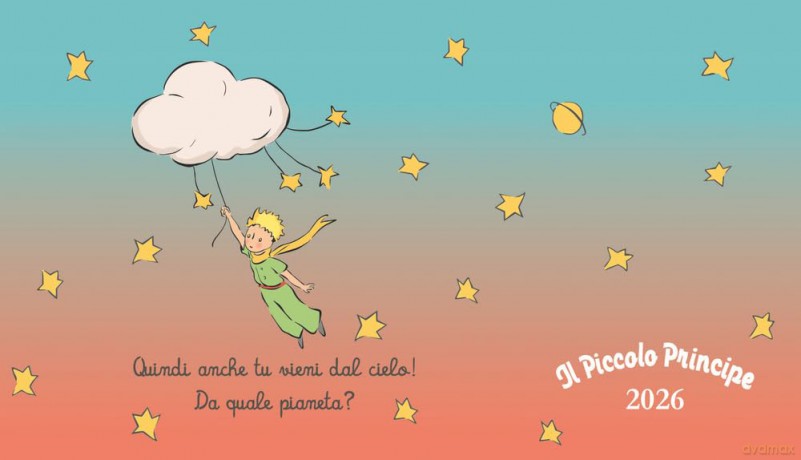 Saint-ExupéRy Antoine De - Il Piccolo Principe. Agenda Orizzontale 2026