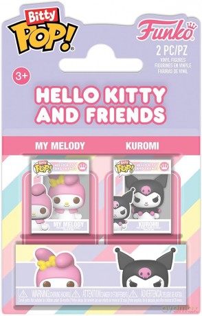 Sanrio - Bitty Pop 2 Pack 2.5cm - My Mel