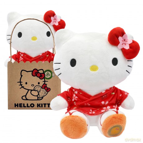 Sanrio Pluschfigur Hello Kitty Kimono 24 Cm