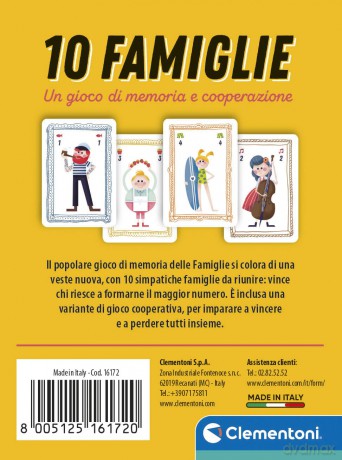 Sapientino - 10 Famiglie