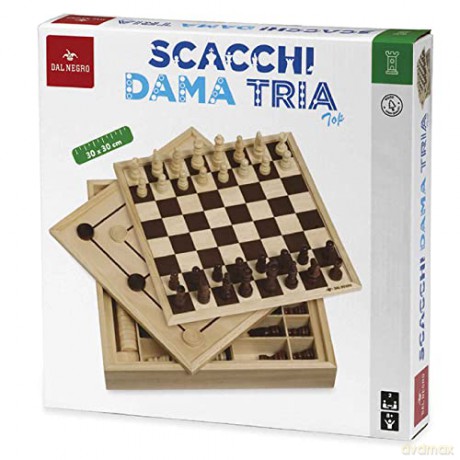 Scacchi Dama Tria Top Cm.30