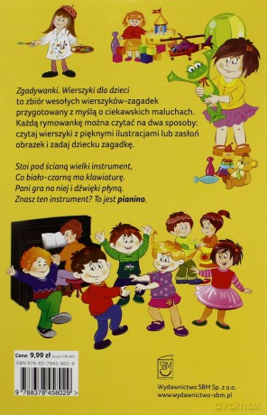 Zgadywanki. Wierszyki dla dzieci - Edyk-Psut Anna [KSIĄŻKA]