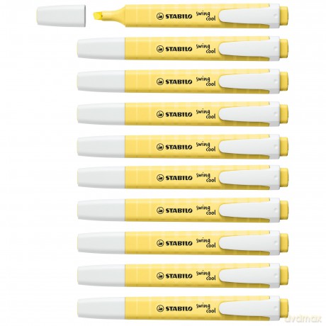Scatola 10 Pz - Stabilo Swing Cool Pastel Giallo Banana